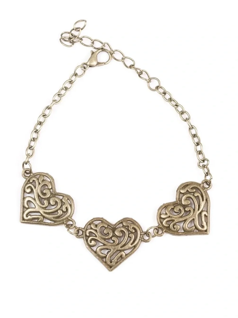 Paparazzi Bracelet ~ Heartfelt Harmony - Brass